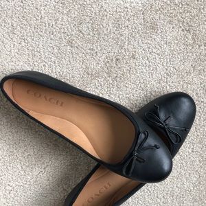 Coach - black ballet flats
